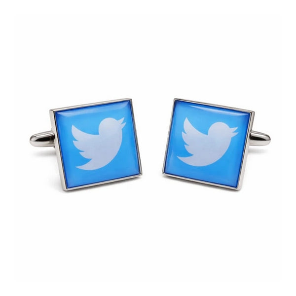 Manchetknopen Twitter Bird