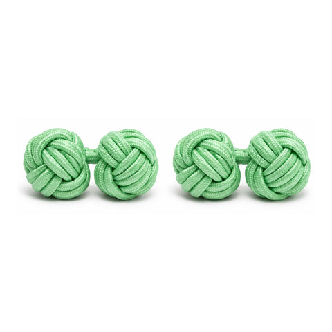 Bachelor Knots Manchetknopen – Pastel Groen