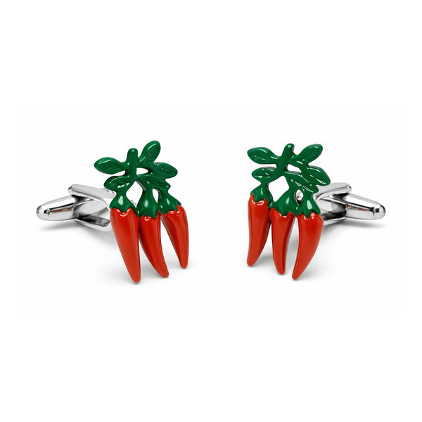 Manchetknopen Rode Pepers