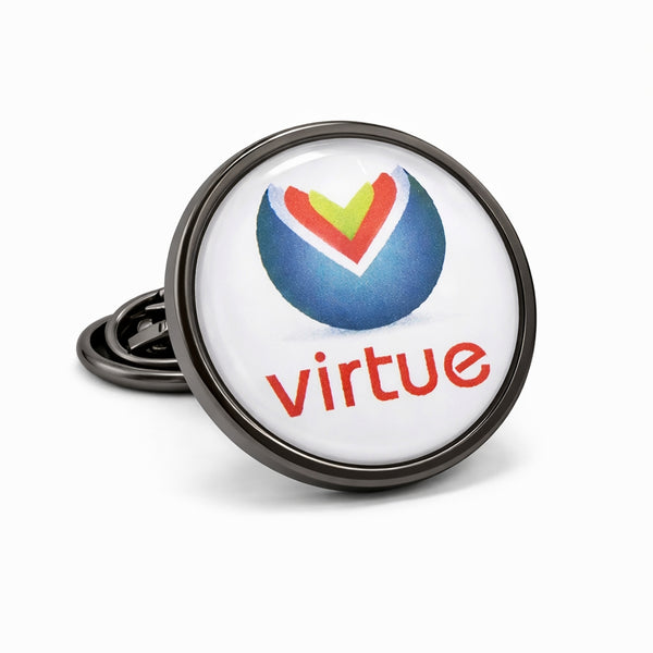 Revers pin met uw eigen afbeelding - Antraciet