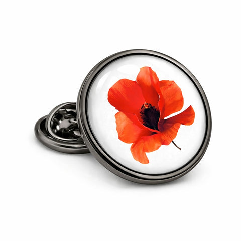Revers Pin Poppy - Antraciet
