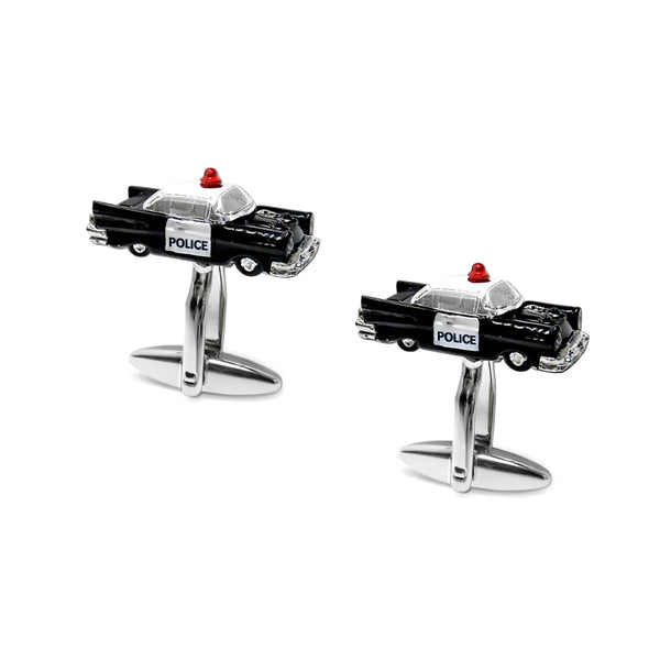 Manchetknopen Politie auto