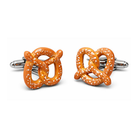 Manchetknopen Krakeling of Pretzel