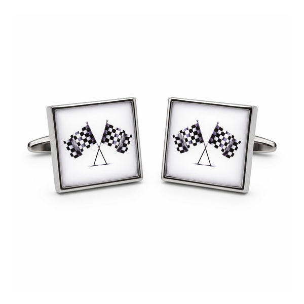 Manchetknopen Finish Vlaggen