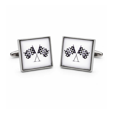 Manchetknopen Finish Vlaggen