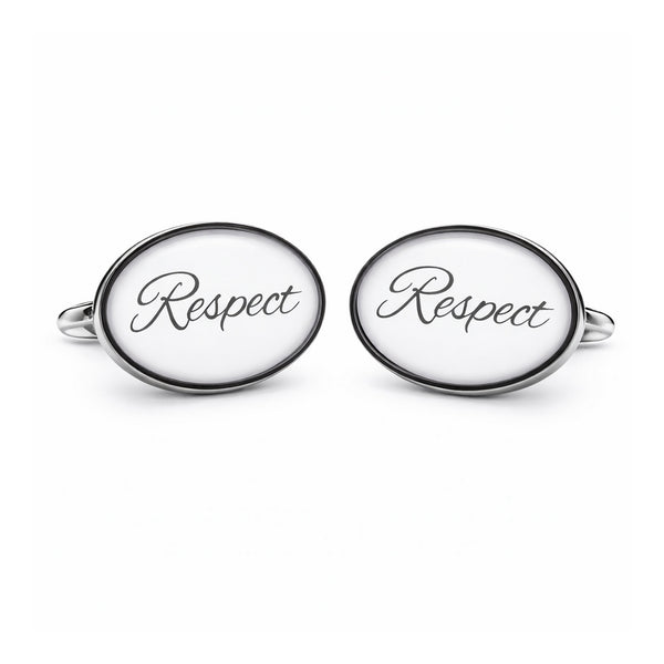 Manchetknopen Respect