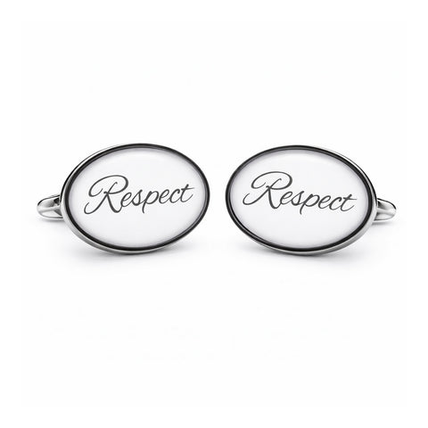 Manchetknopen Respect