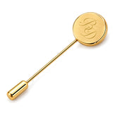 Op aanvraag - Gouden Reversspeld Mat met Lettergravure - 14K Geelgoud