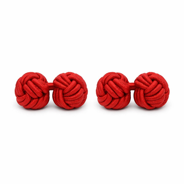 Bachelor Knots Manchetknopen – Rood