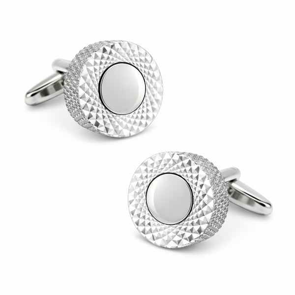 Manchetknopen Fancy Silver