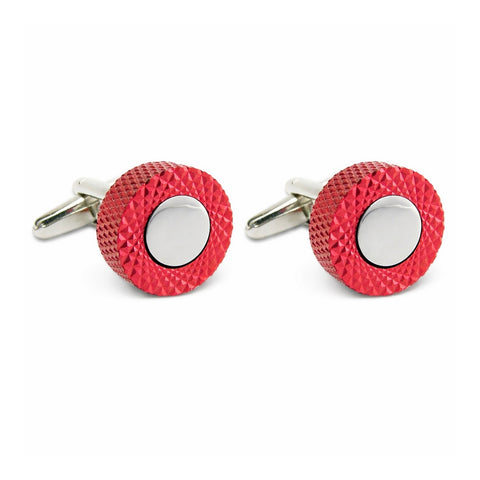 Manchetknopen Fancy Rood