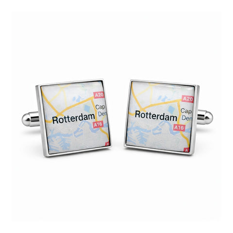 Manchetknopen Rotterdam – Stad op Manchetknopen