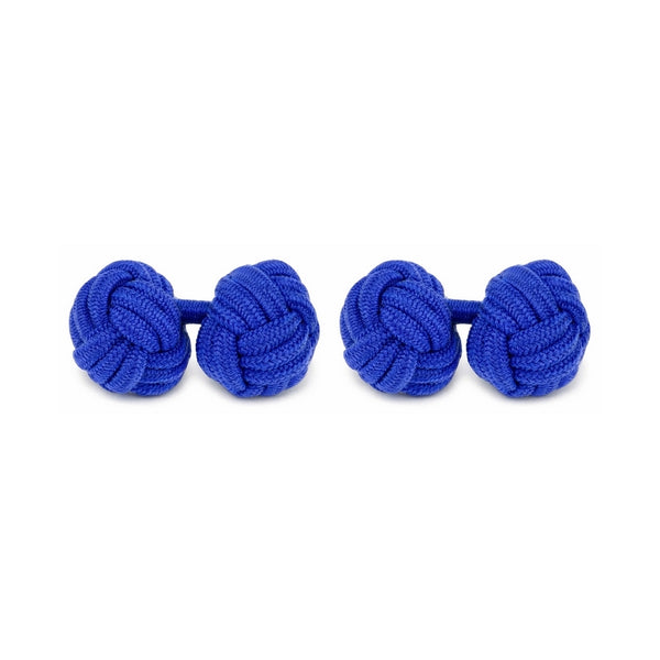 Bachelor Knots Manchetknopen – Royal Blue