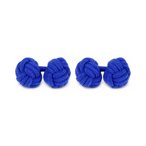 Bachelor Knots Manchetknopen – Royal Blue