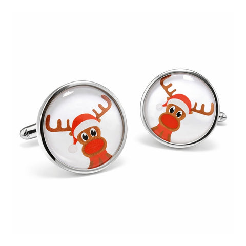 Manchetknopen Rudolph The Rednose Reindeer