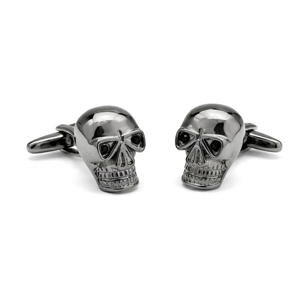Manchetknopen Schedel Antraciet