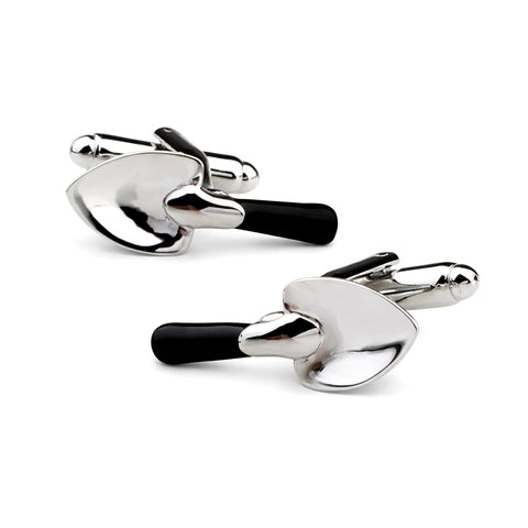 Manchetknopen Plantschepje - Schop - Schep