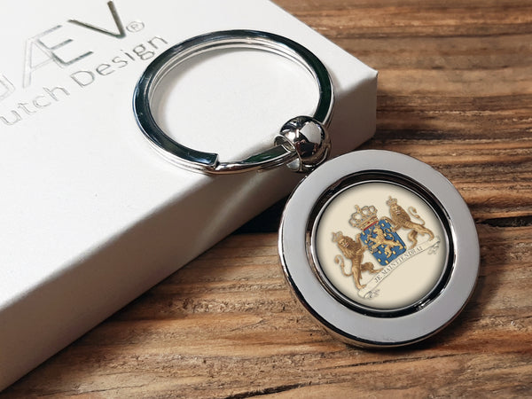 Sleutelhanger met Wapen van Nederland - Oorspronkelijke uitvoering