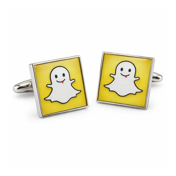 Manchetknopen Snapchat