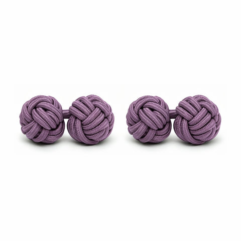 Bachelor Knots Manchetknopen – Paars/Mauve