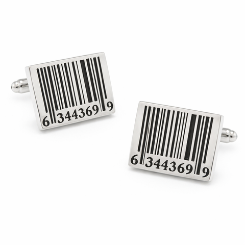 Manchetknopen Streepjescode