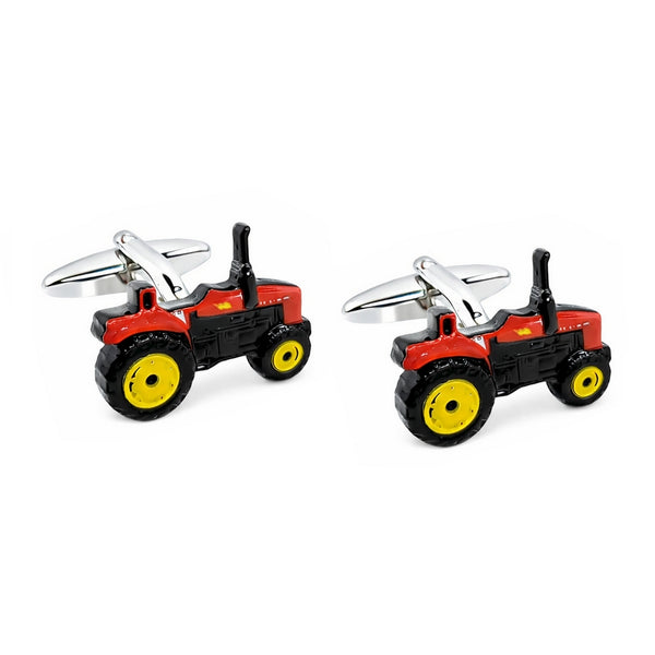 Manchetknopen Rode Tractor