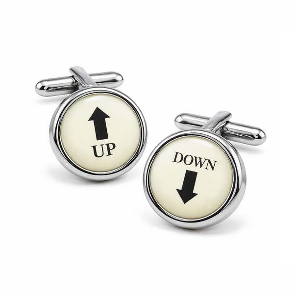 Manchetknopen Financieel Up and Down