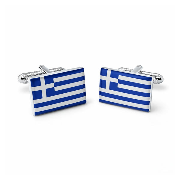 Manchetknopen Vlag Griekenland
