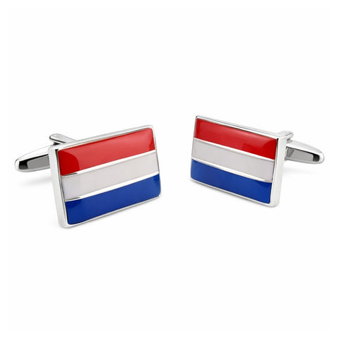 Manchetknopen Vlag Nederland