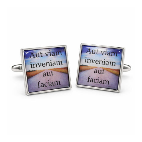 Manchetknopen I shall either find a way or make one