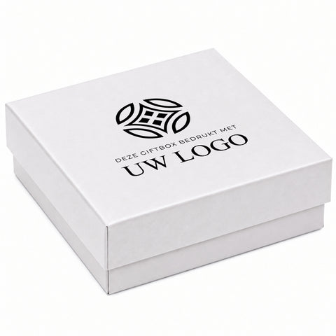 ECO Sieradendoosjes met Eigen Logo – FSC® Karton - Wit
