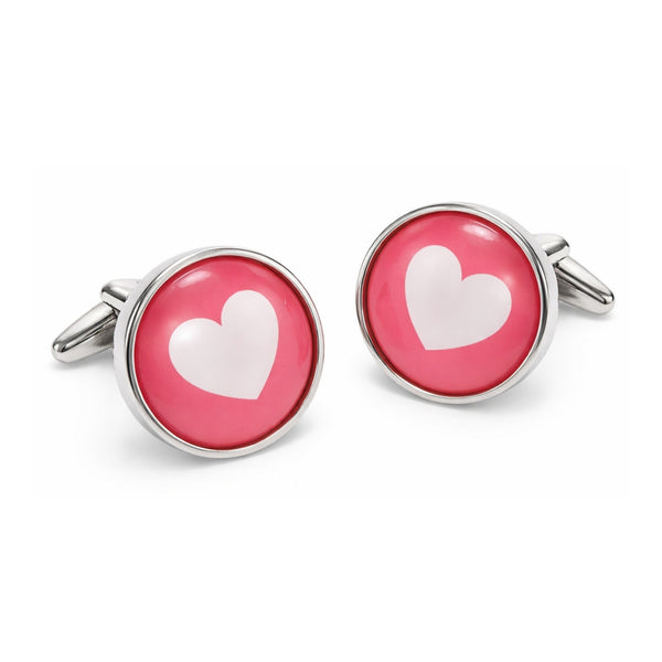 Manchetknopen Emoticon Love