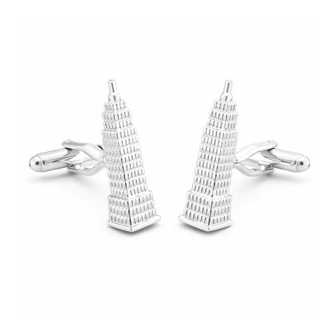 Manchetknopen Wolkenkrabber – Modern Stadsdesign