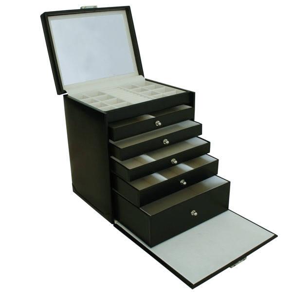 Bijoux doos met vijf lades