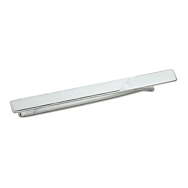 Dasschuif Echt Zilver Facetbaan - inclusief gravure