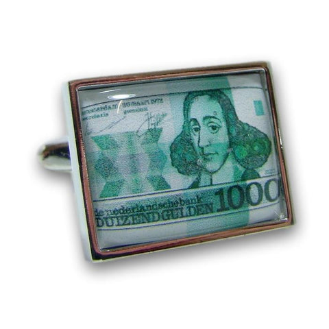 Manchetknopen Briefgeld 1000 Gulden