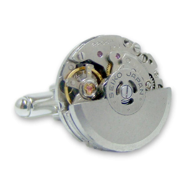 Manchetknopen Horloge Uurwerk Seiko