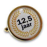 Manchetknopen 12,5 Jarig Jubileum