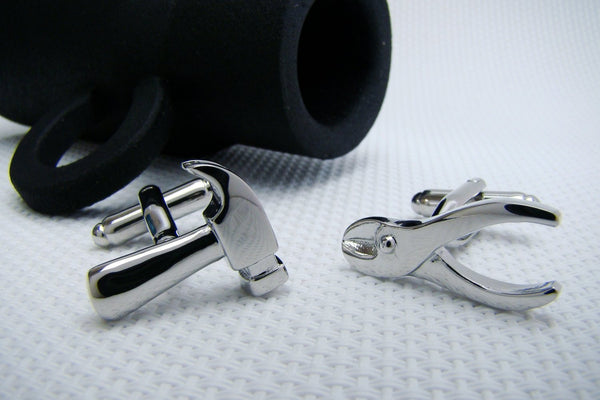 Manchetknopen Hamer en Tang