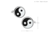 Manchetknopen Yin & Yang