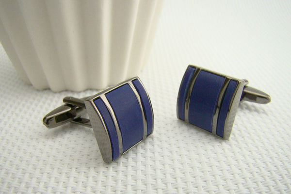 Manchetknopen Morris Blue