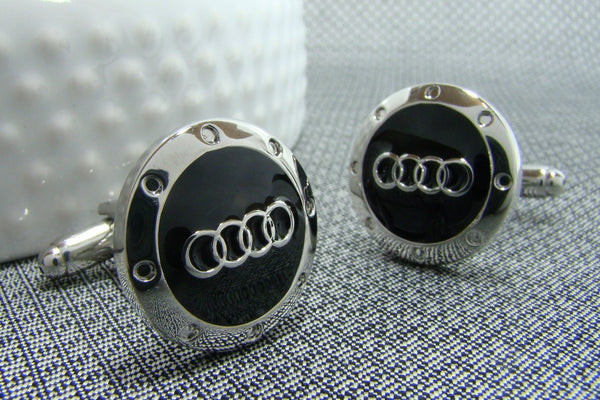 Manchetknopen Audi logo