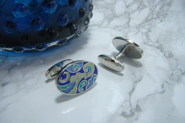 Manchetknopen Fantasy Ovaal