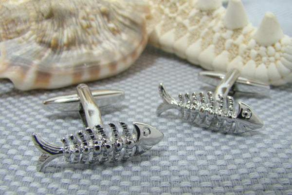 Manchetknopen Visgraat