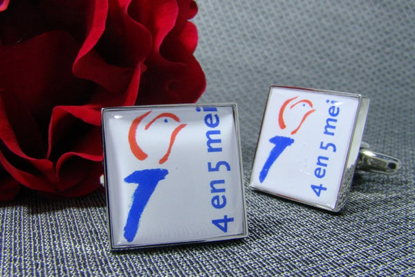 Manchetknopen Dodenherdenking Bevrijdingsdag