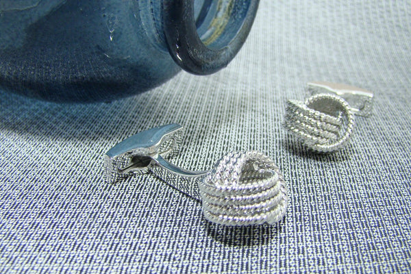 Manchetknopen Classic Rope 4 banen