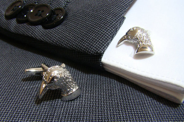 Manchetknopen Fazant Zilver