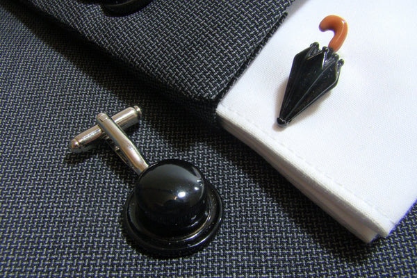 Manchetknopen Paraplu & Bolhoed