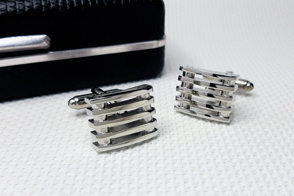 Manchetknopen Vijf Banen