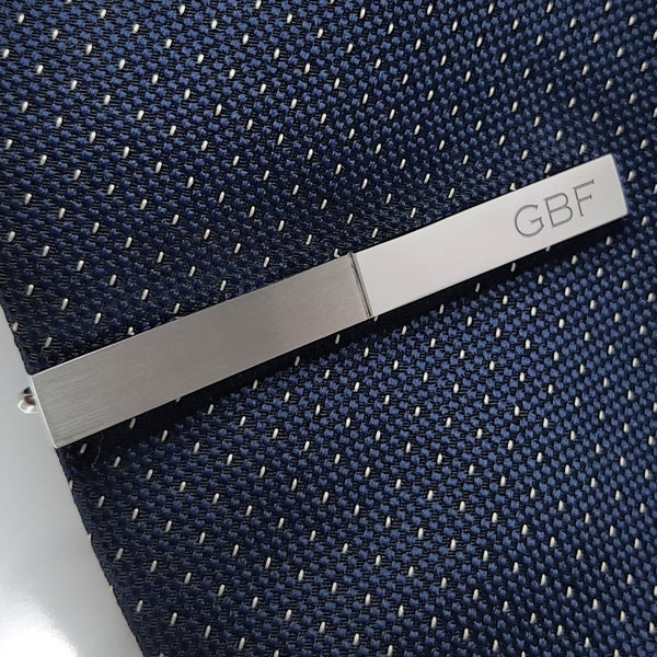 Dasschuif glanzend en gematteerd, inclusief gravure van Edelstaal